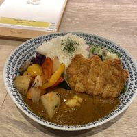 ベジタブルカレーに豆腐カツトッピング at RUCY+R 横浜ジョイナス店 in Yokohama