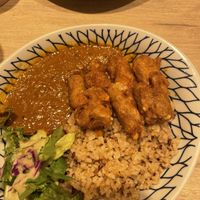 Soya Meat Spicy curry with Brown rice (Large)  at RUCY+R 横浜ジョイナス店 in Yokohama