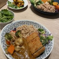 Spice curry with roasted veggies and tofu katsu   at RUCY+R 横浜ジョイナス店 in Yokohama