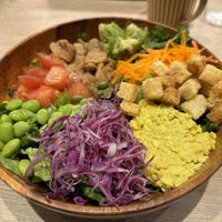 Power protein salad Dec 2023  at RUCY+R 横浜ジョイナス店 in Yokohama