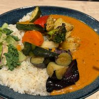 Rice with tomato curry  at RUCY+R 横浜ジョイナス店 in Yokohama