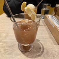 Sparkling lemon drink at RUCY+R 横浜ジョイナス店 in Yokohama