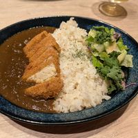 Japanese curry with katsu tofu at RUCY+R 横浜ジョイナス店 in Yokohama