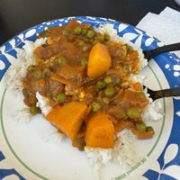 Aloo mutter (half portion)  at Curry Pizza in Bricknell
