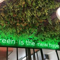 Decoration   at Green Farmer's in Paris