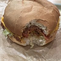 Triple smash bacon  at Green Farmer's in Paris