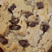 Tasty vegan cookie at Green Farmer's in Paris