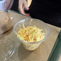 Cole slaw  at Green Farmer's in Paris