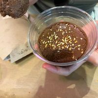 Mousse de chocolate at Green Farmer's in Paris