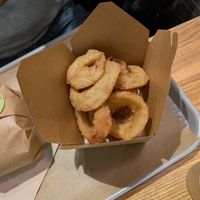 Onion Rings at Green Farmer's in Paris