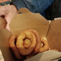 Onion rings at Green Farmer's in Paris
