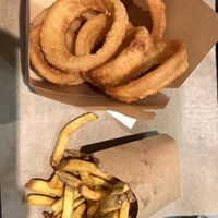 onion rings  at Green Farmer's in Paris