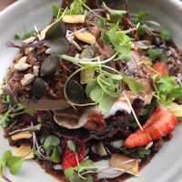 Chocolate pancakes at Elektra - Himalayan Alchemy House in Fitzroy