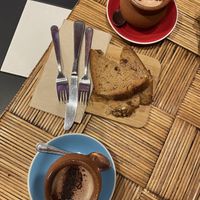 Chai and vegan banana bread   at Elektra - Himalayan Alchemy House in Fitzroy