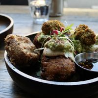 Gurkhali Fritters   at Elektra - Himalayan Alchemy House in Fitzroy
