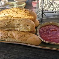 Vegan breadsticks at Taranto's Pizzeria in Powell