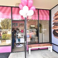 Entrance at Maya's Cookies in San Diego