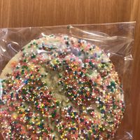 birthday cookie! at Maya's Cookies in San Diego