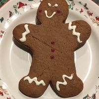 Gingerbread Person  at Maya's Cookies in San Diego