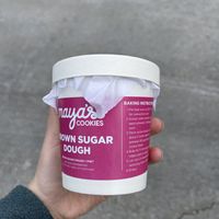 you can buy cookie dough! (it’s amazing)   at Maya's Cookies in San Diego