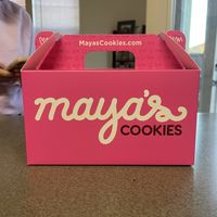   at Maya's Cookies in San Diego