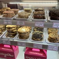 In-store selection  at Maya's Cookies in San Diego