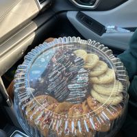 Holiday cookie platter at Maya's Cookies in San Diego