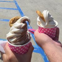 ice cream was ok at Maya's Cookies in San Diego