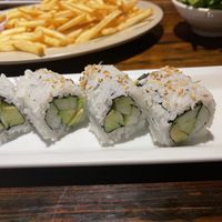 avocado and cucumber roll  at Sushi Deli 3 in San Diego