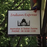Outside  at Indian Express in Hahndorf