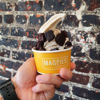 Brown sugar banana at Magpies Softserve in Los Angeles