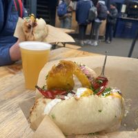   at pockets in East London