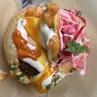 Falafel pita   at pockets in East London