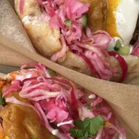 Two Falafel pitas!🥙   at pockets in East London