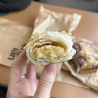 Almond fillingg  at Enzian Vegane Bäckerei in Zurich