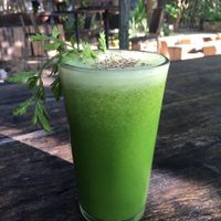 Detox juice  at Líquido y Sólido in Tulum