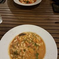 White Bean and Chickpea stew at Atypic in Mersch