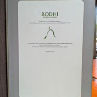 Menu page at BODHI - Vegan Living at BODHI - Vegan Living in Hamburg