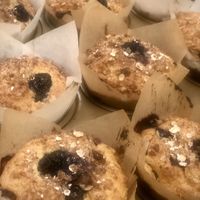 Blueberry cornbread muffins GF/V at Markus Foods in Whitefish