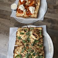 Bianca and Map Change   at Boxcar Pizza in Portland