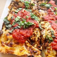 Head on collision. at Boxcar Pizza in Portland