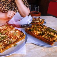 The Thrillhouse and the Bianca   at Boxcar Pizza in Portland