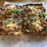 what if I told you that this was gluten free?  at Boxcar Pizza in Portland