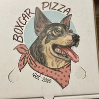 Box  at Boxcar Pizza in Portland