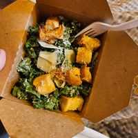 Kale Caesar at Boxcar Pizza in Portland