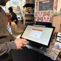 Self order    at Boxcar Pizza in Portland