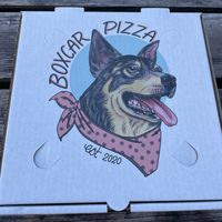   at Boxcar Pizza in Portland