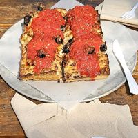 Bacon Damn Sure - 4 Minute Mile - Cheeseburger Pizza at Boxcar Pizza in Portland