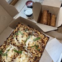   at Boxcar Pizza in Portland