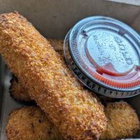 Mozzarella sticks at Boxcar Pizza in Portland